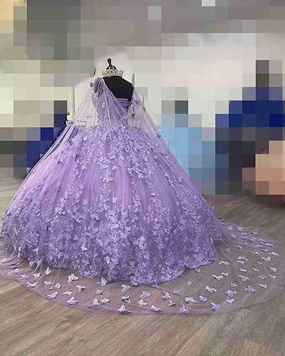 Miniatura 5 de Vestidos de fiesta de quinceañera Charro con cuello en V y flores florales 3D con purpurina y vestido de baile
