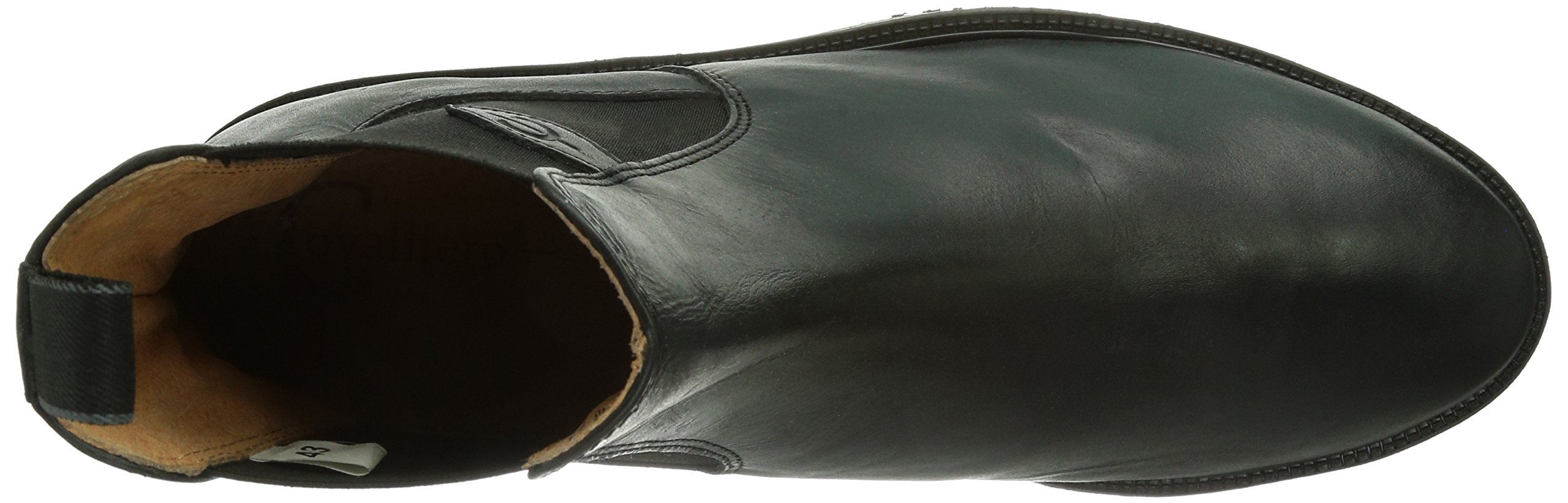 Kerbl Botines de equitación de Piel, Color Negro, Talla 35 EU, Botas Unisex niños