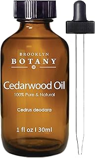 Brooklyn Botany Cedarwood Essential Oil – 100% Pure and Natural – Therapeutic Grade Essential Oil with Dropper - Cedarwood...