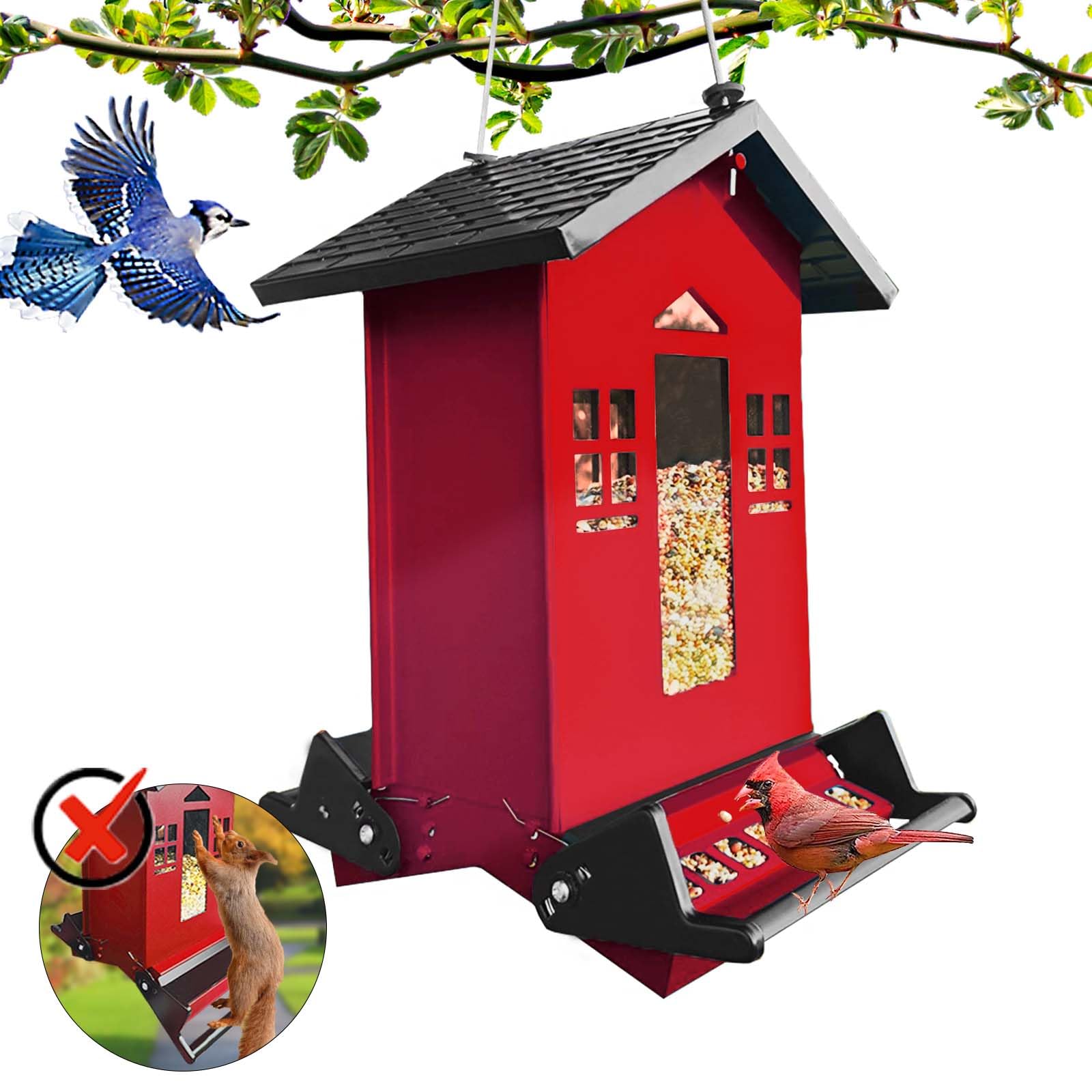 Suwui Weight-Activated Bird Feeder