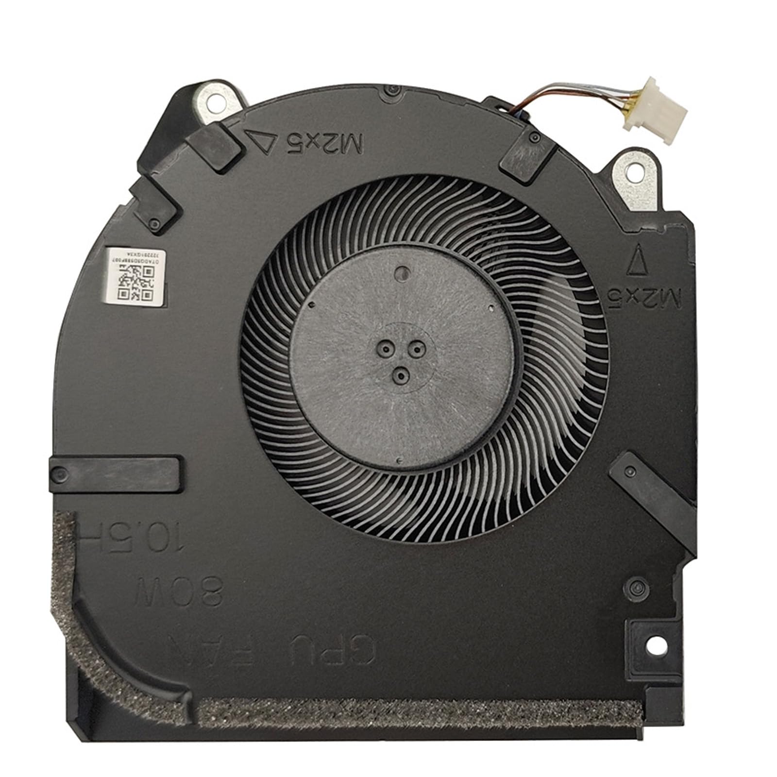 BestParts CPU + GPU Ventilador de refrigeración de repuesto para HP Victus 16-D, 16-d0000 16-d1000, 16-d0xxx 16-d1xxx 40.9 cm Gaming Laptop, P/N: M75725-001 M75727-001, M54776-001 (solo para RTX 306 0