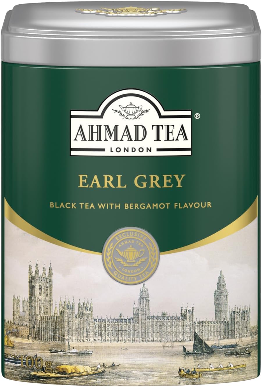 Ahmad Tea Earl Grey Loose Caddy - 100 gm