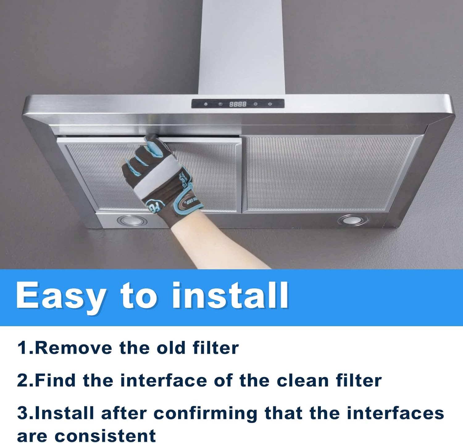 Buy Range Hood Filter Replace Broan Model BPS1FA30, 99010299 113/4 X