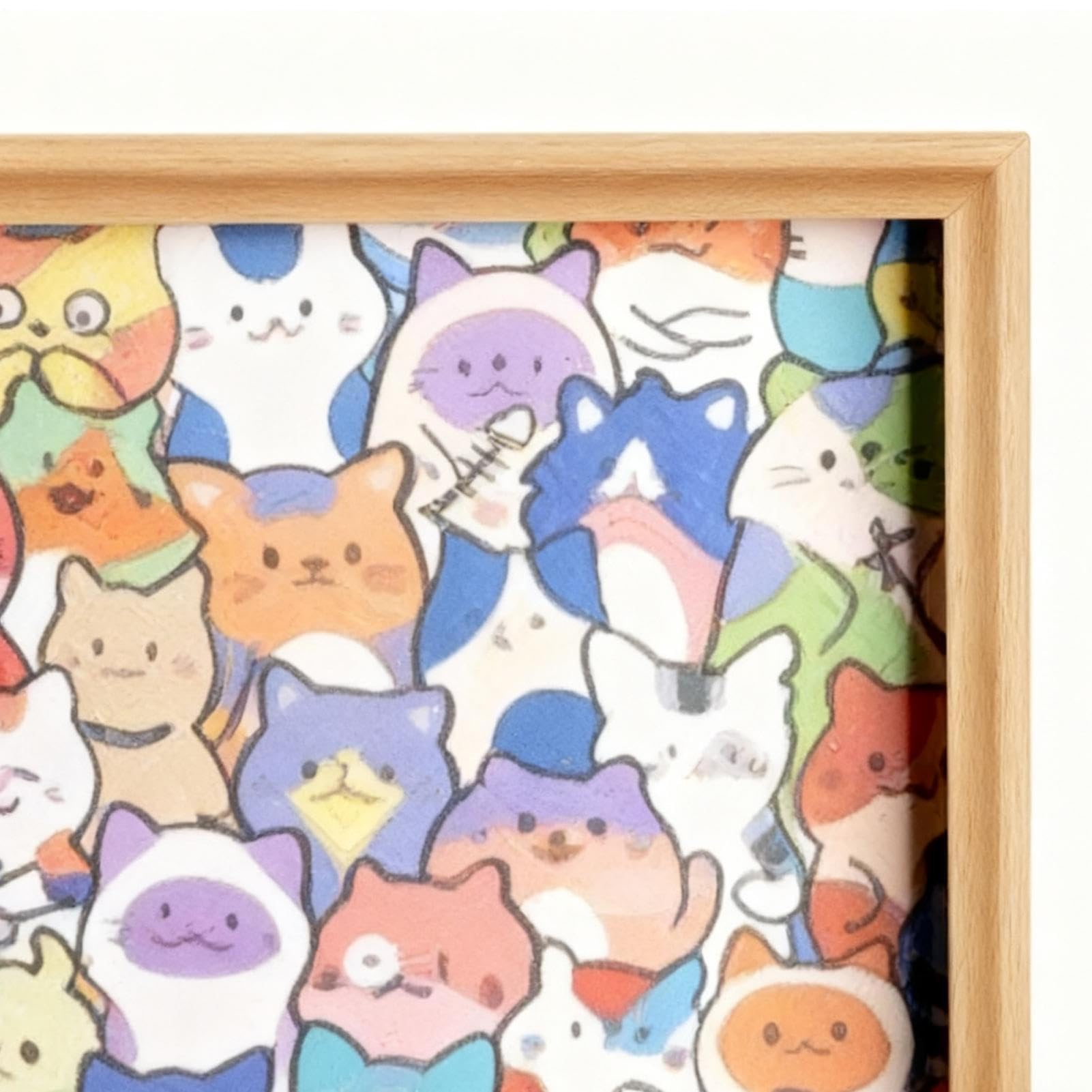 Puzzle di Gatti Giocattolo Educativo in Legno da Colorare | Giochi Di Puzzle Con Da Dipingere per Bambine e Ragazze Casa Viaggio Camera da Sala Giochi Compleanno Natale