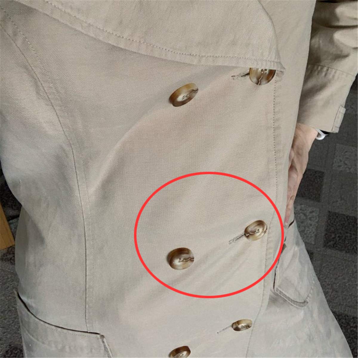 100 bottoni in resina da 1in / 25 mm, di forma rotonda, 4 fori, con retro piatto, bottoni in plastica, per fai da te, scrapbooking, cucito, cappotti, vestiti, vestiti e panno di riparazione