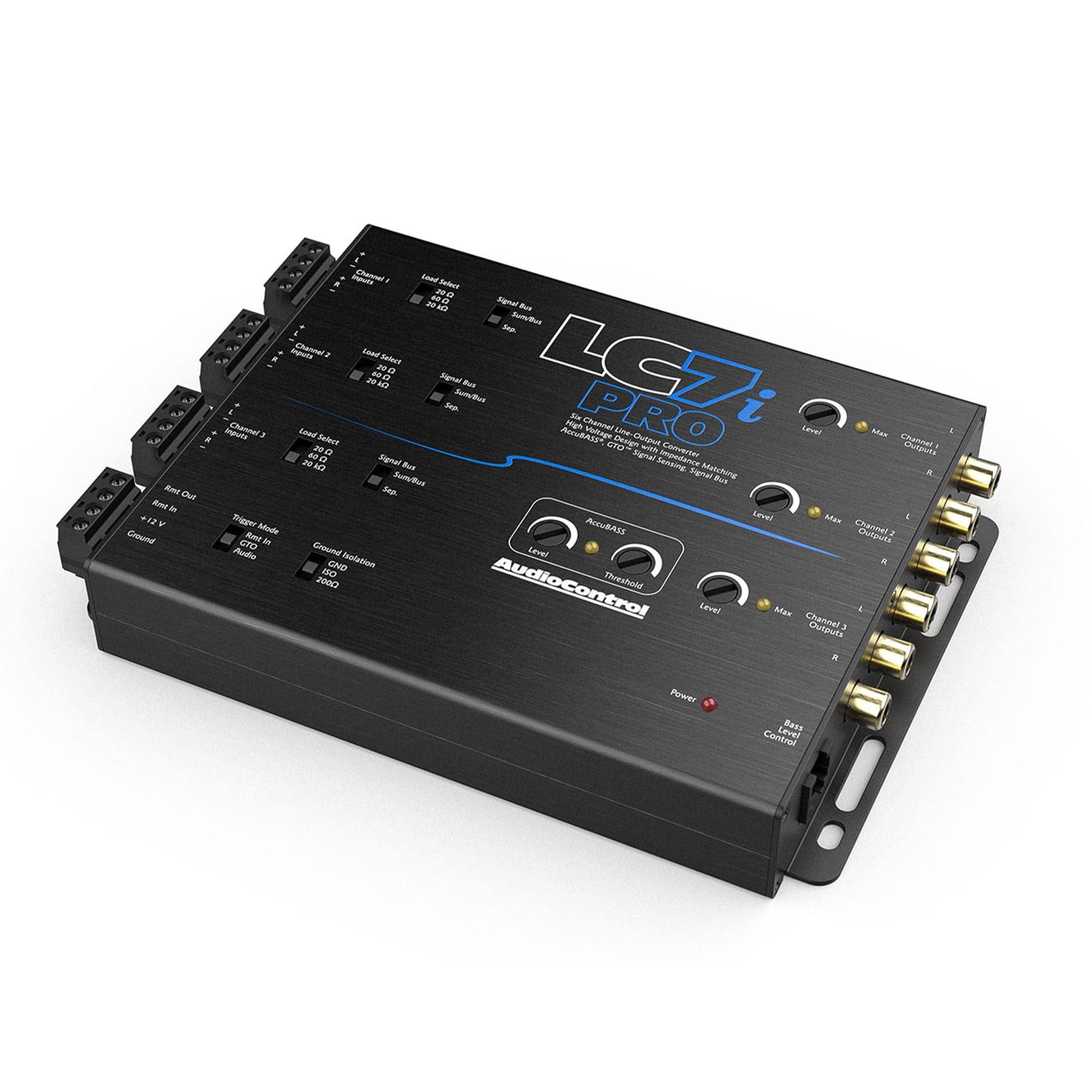 AudioControl LC7iPRO 6 Channel Line Out Converter with Accubass