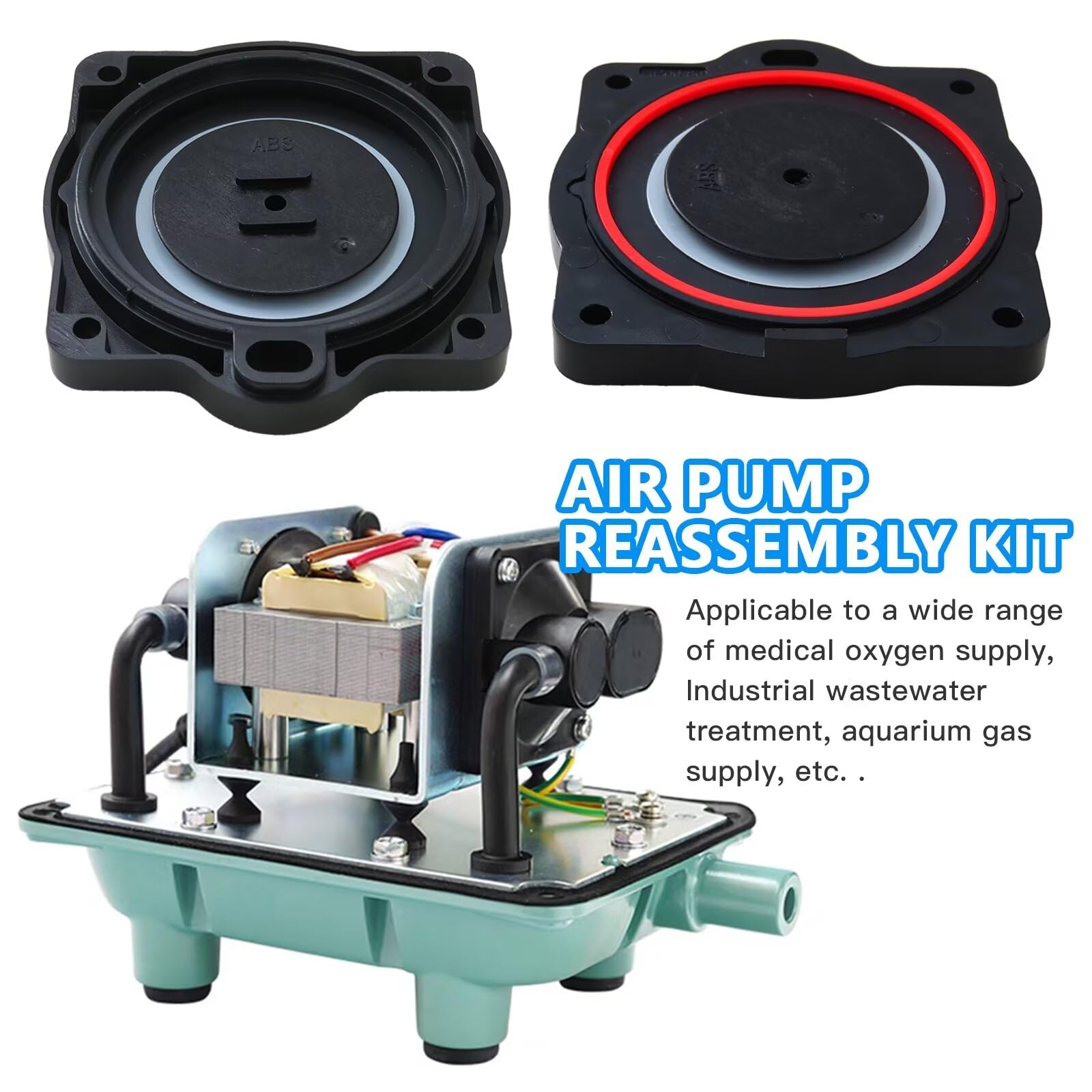Rebuild Kit Fits Hoot H450, H500, H600, LA500 & 500 GPD Diaphragms Only