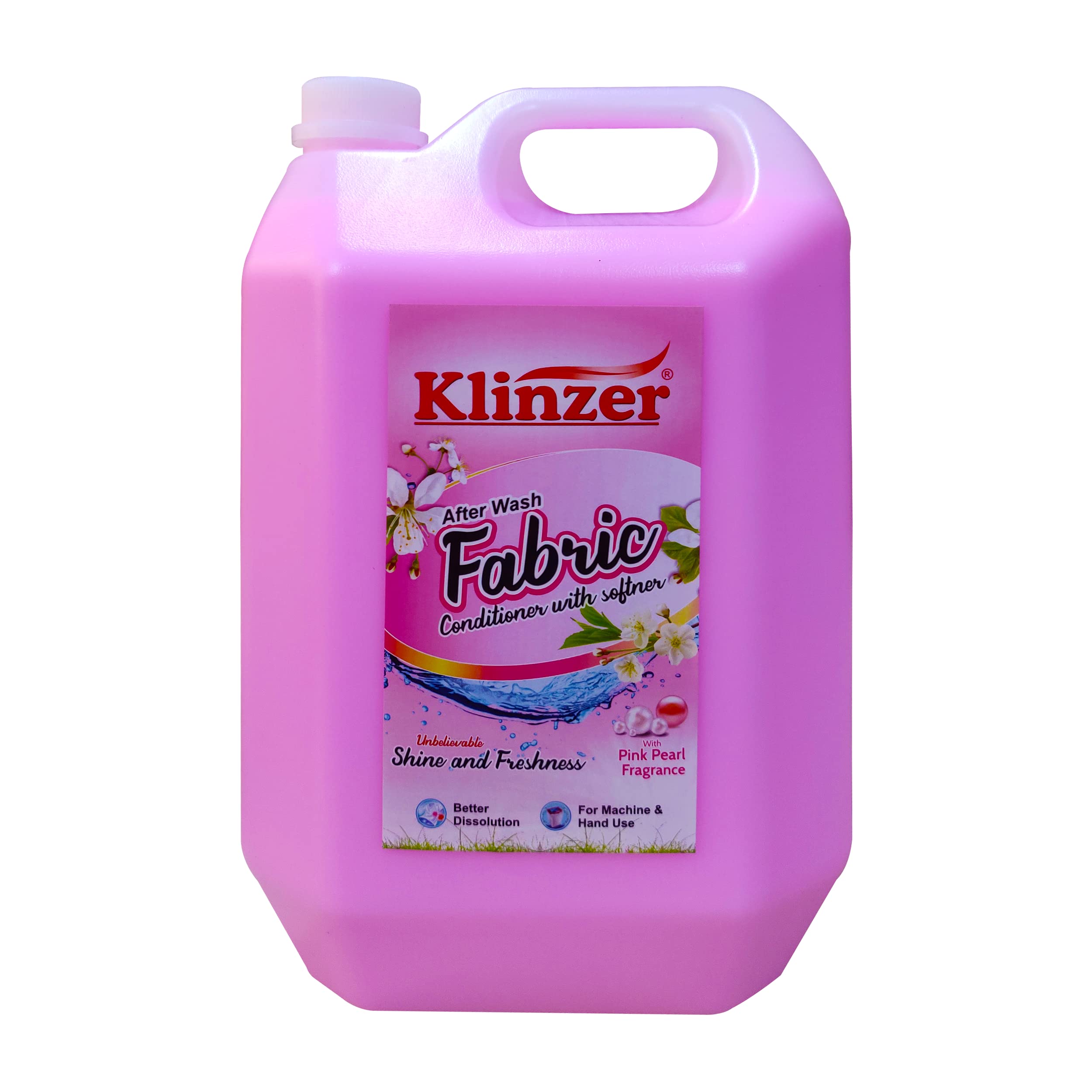 Klinzer Laundry Liquid Fabric Softener with Conditioner (Pink Pearl) 5L (B09LH8VV4N) Amazon Price History, Amazon Price Tracker
