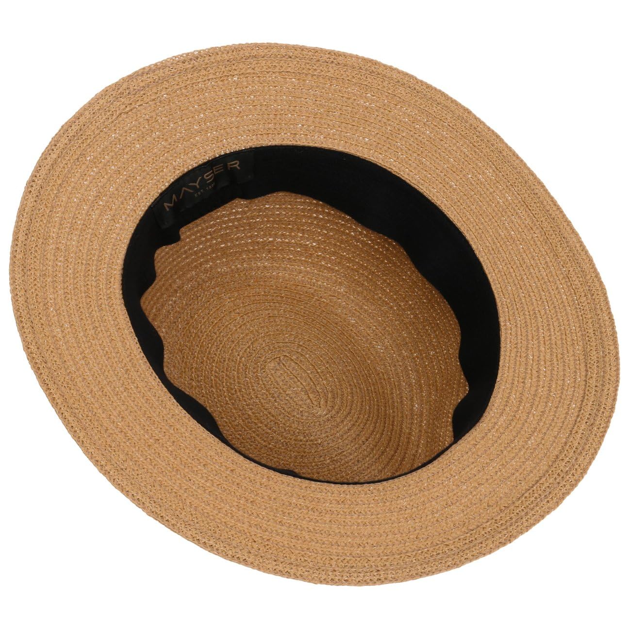 MAYSER Nane Cappello di Paglia Traveller Pieghevole Prodotto in UE Donna Primavera Estate