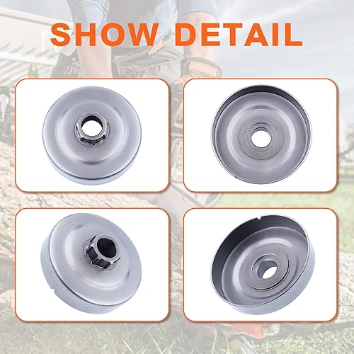 Miniatura 6 de Para Stihl 029 034 036 MS290 MS310 MS360 MS390 para motosierra .325-9T Kit de tambor de embrague, 1125-640-2006, 1125-007-1003