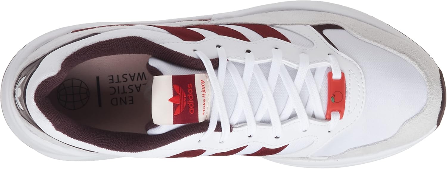 adidas Womens Retropy Adisuper Her Vegan Lace Up Sneakers Shoes Casual - White - Size 11 M