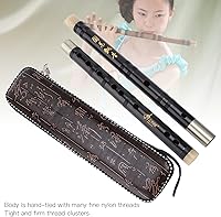 Vista 3 de Flauta de bambú, instrumento musical chino tradicional, flauta vertical de bambú, instrumentos musicales de rendimiento introductorio