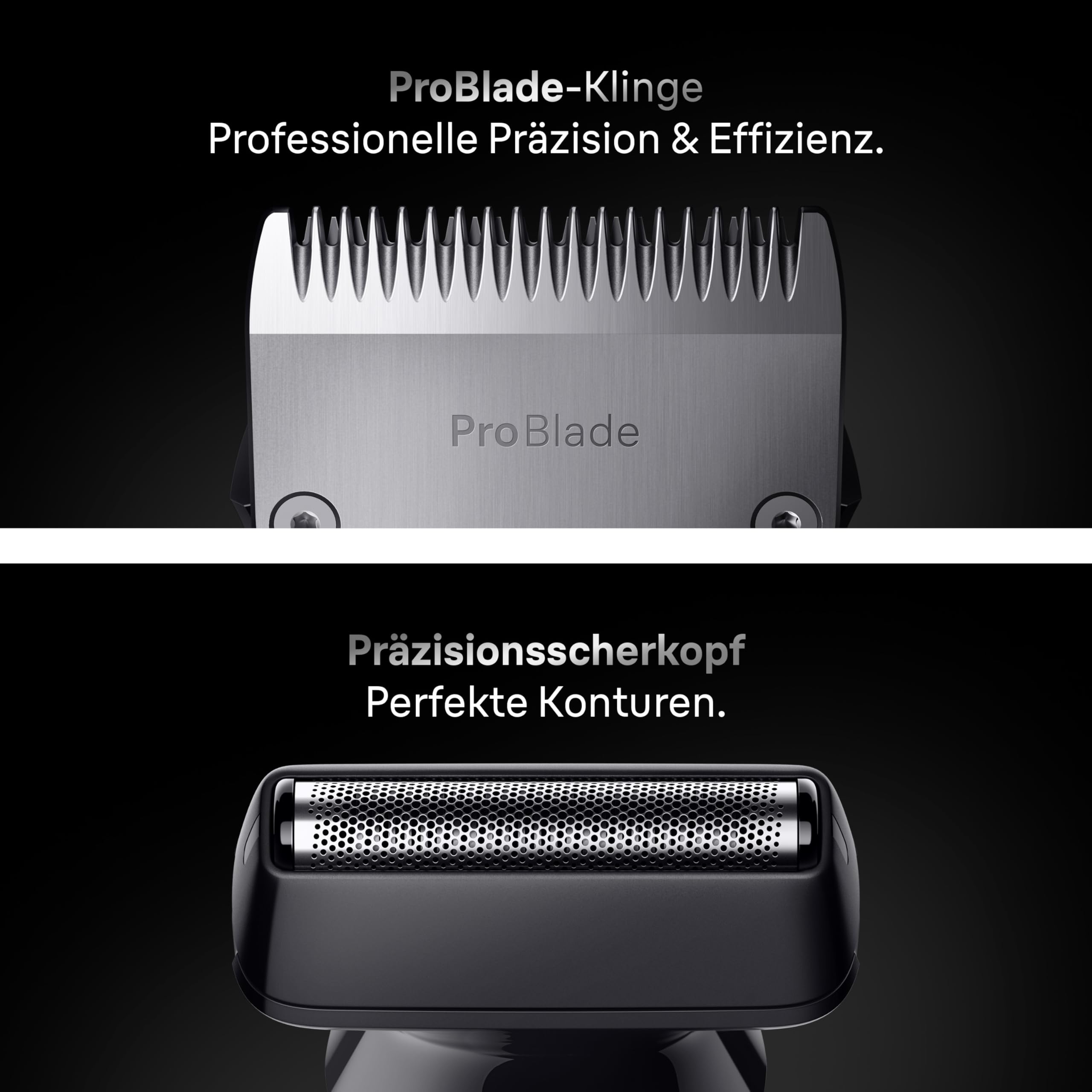 Braun Series 7 13-in-1 Multigroom Trimmer-Set, Barttrimmer, Haarschneidemaschine, 14 Längen, 120 Min. Akku, Wasserdicht
