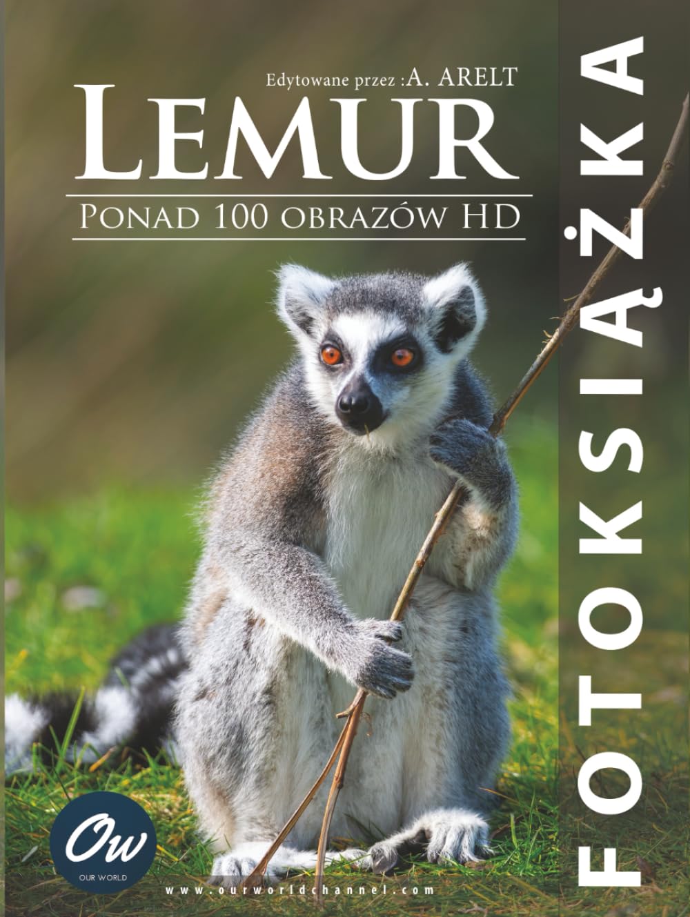 Fotoksiążka Lemur album photo personnalisé à couverture rigide