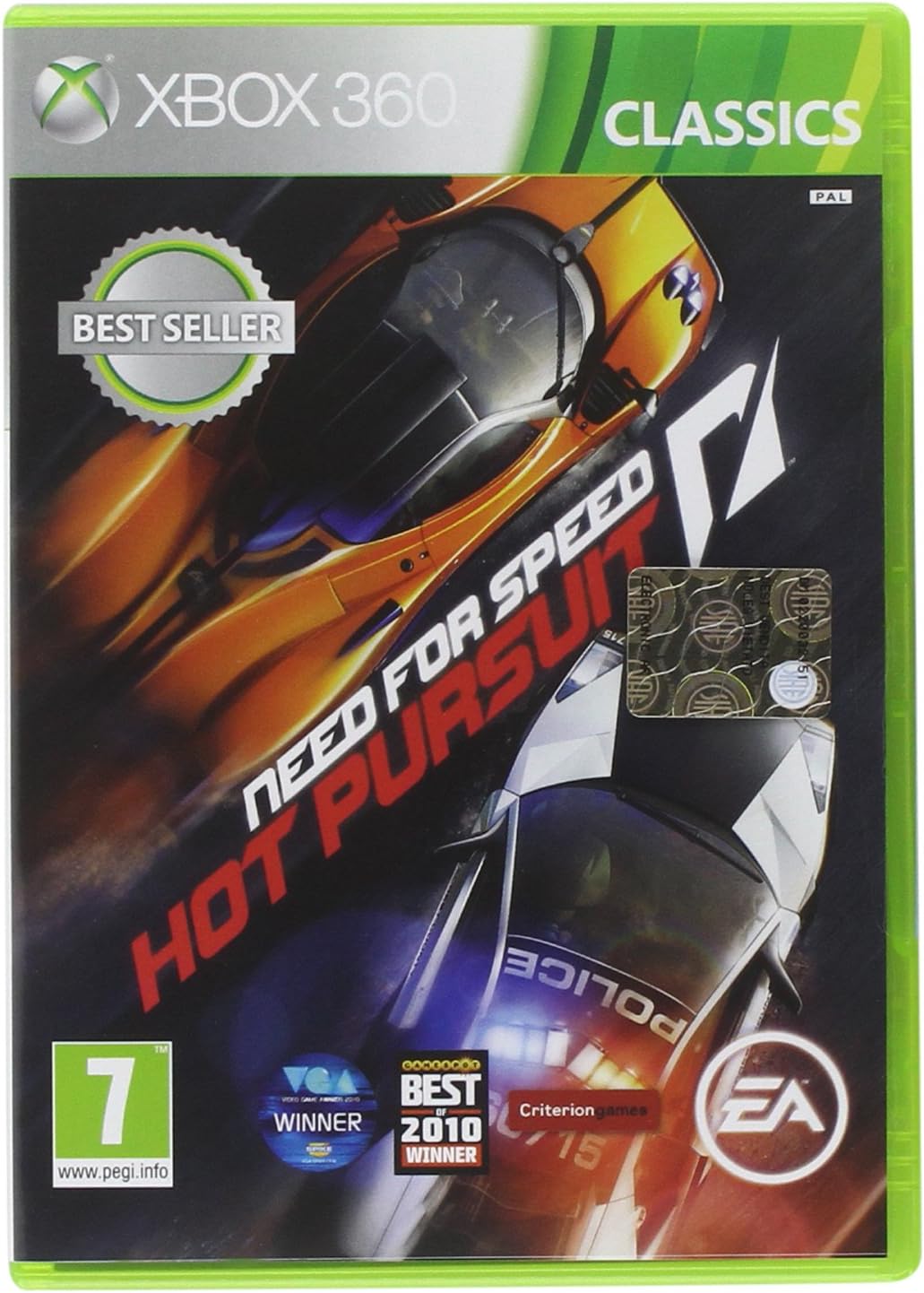 Electronic Arts Need For Speed Hot Pursuit Classics, X360 - Juego (X360, Xbox 360, Acción / Carreras, Criterion Games)
