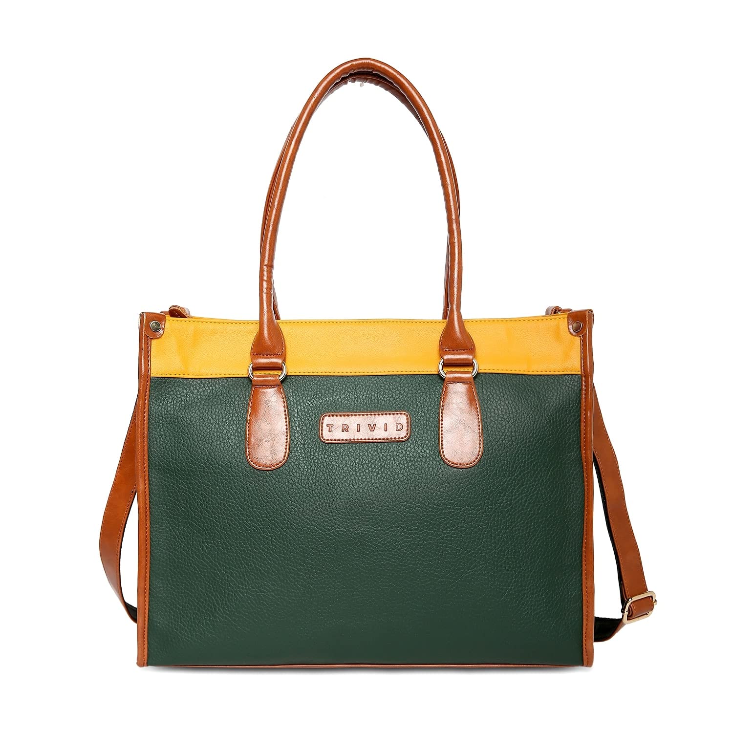 See full amazon price history chart for TRIVID Dream Shopper Tote Bag - Handmade Vegan Leather Womens Handbag with Detachable Strap & Double Handles, Fits 13.3 Inch Laptop, Ideal for Travelling & Office.- Green TRIVID Dream Shopper Tote Bag - Handmade Vegan Leather Womens Handbag with Detachable Strap & Double Handles, Fits 13.3 Inch Laptop, Ideal for Travelling & Office.- Green (B0BWV3XMZT) Amazon Price History, Amazon Price Tracker