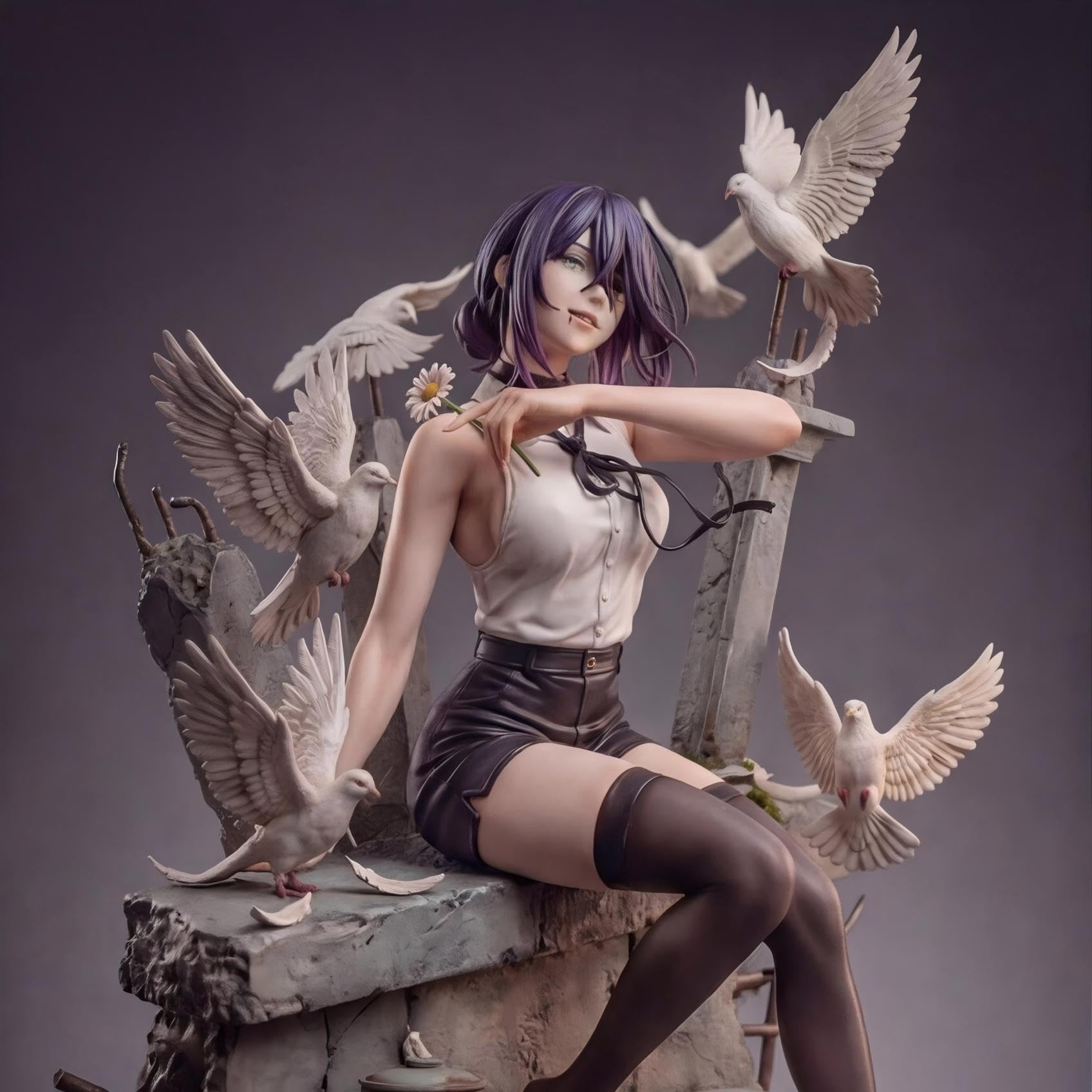 Amazon.co.jp: レゼ 蕾塞 蕾潔 1/6&1/4スケール ガレージキットシーン