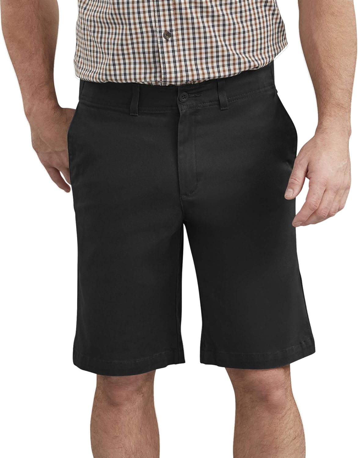 Dickies Men's 11 Inch Active Waist Washed Chino Short