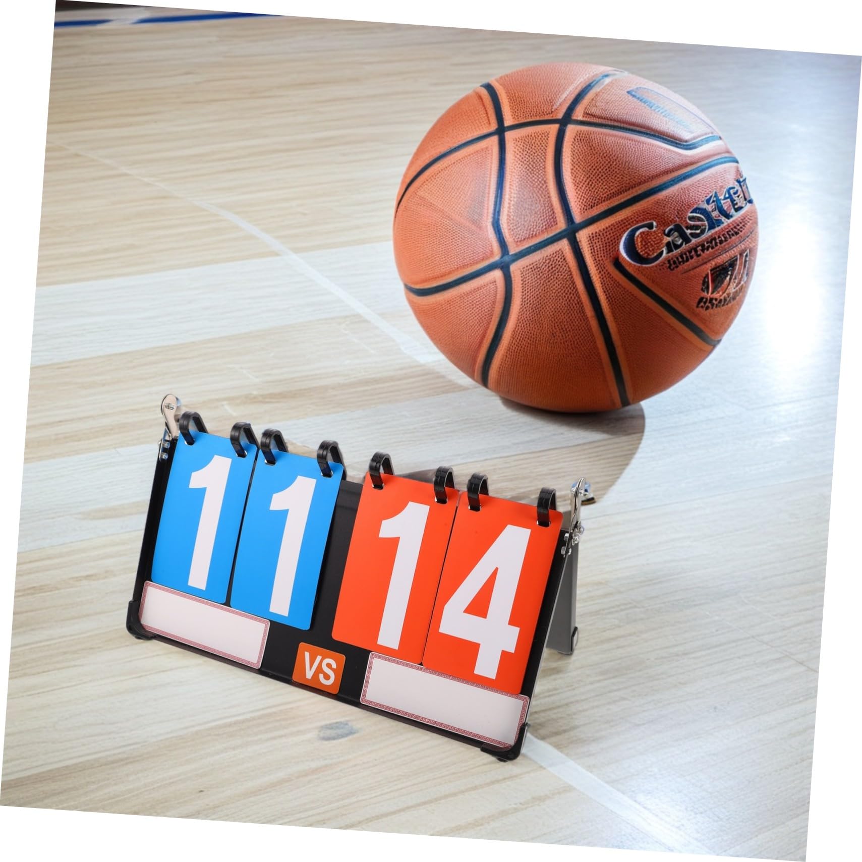 Anneome Multisport Flip Scoreboard Manuale da Tavolo con Numeri Visibili per Pallavolo Snooker Pickleball Calcio e Basket Portatile e Facile da Usare