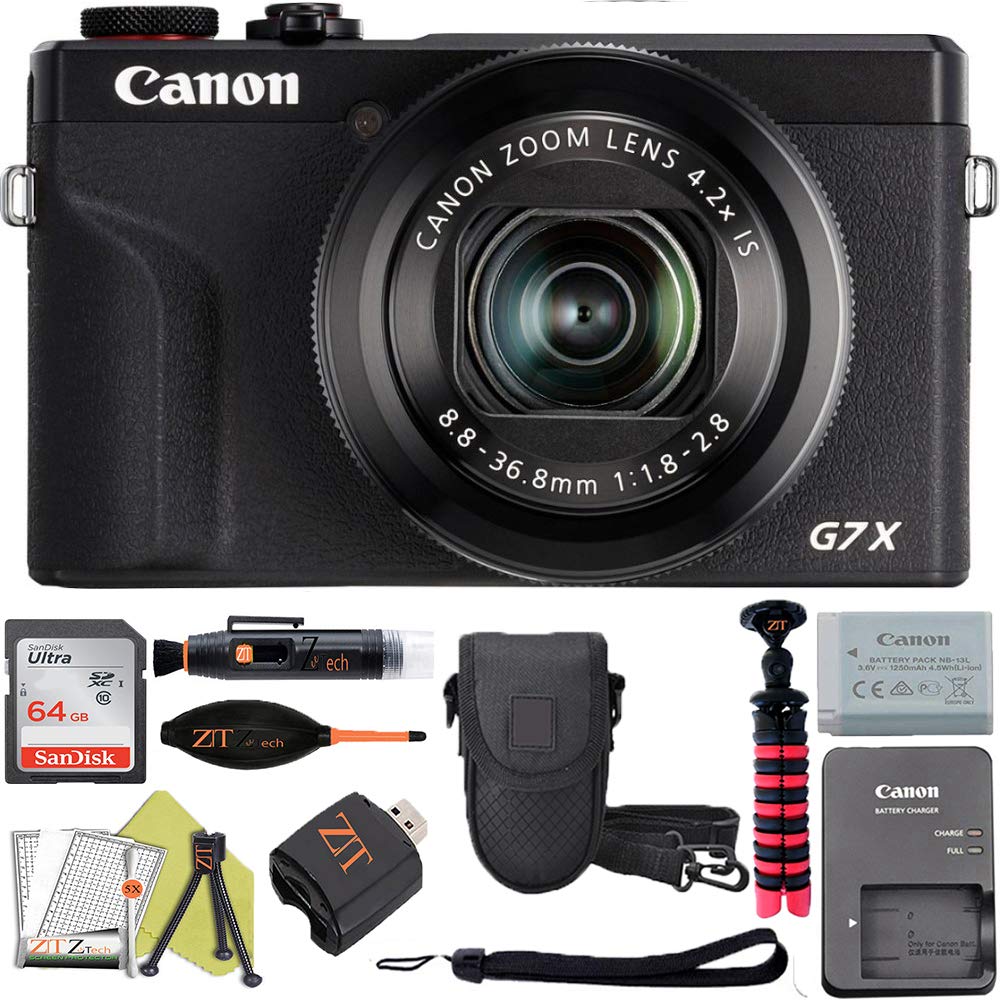 Canon PowerShot G7X Mark Ⅲ Canon PowerShot G7 X Mark III, 20.1MP Compact Camera with 4K