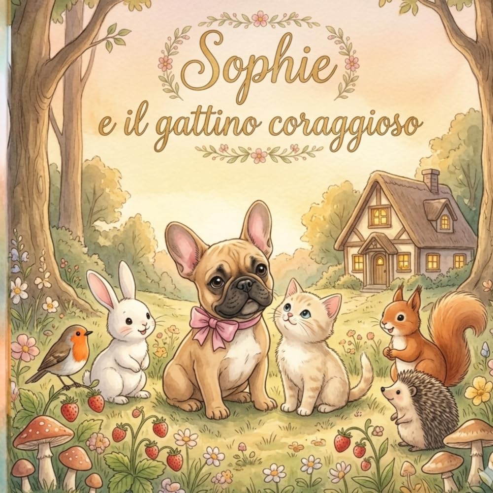 Sophie e il gattino coraggioso: Una favola della buonanotte sul coraggio (Le Favole della Buonanotte di Sophie)