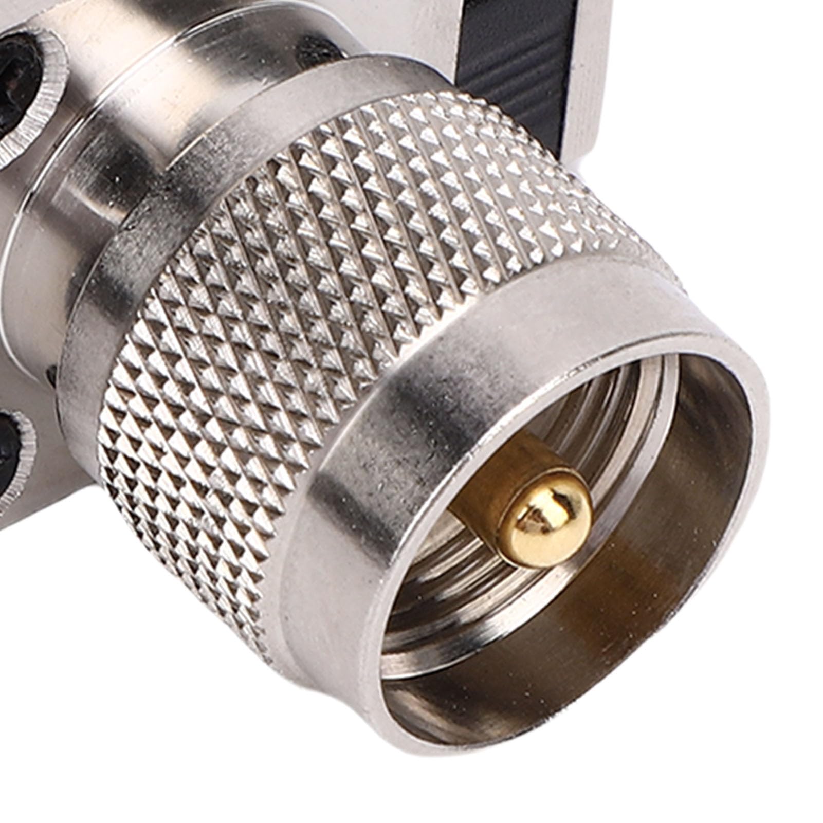 Ausla Commutatore per Antenna Coassiale, Commutatore Coassiale CB HAM a 2 Vie 100 W con Protezione di Interruzione e Messa a Terra per YouKits