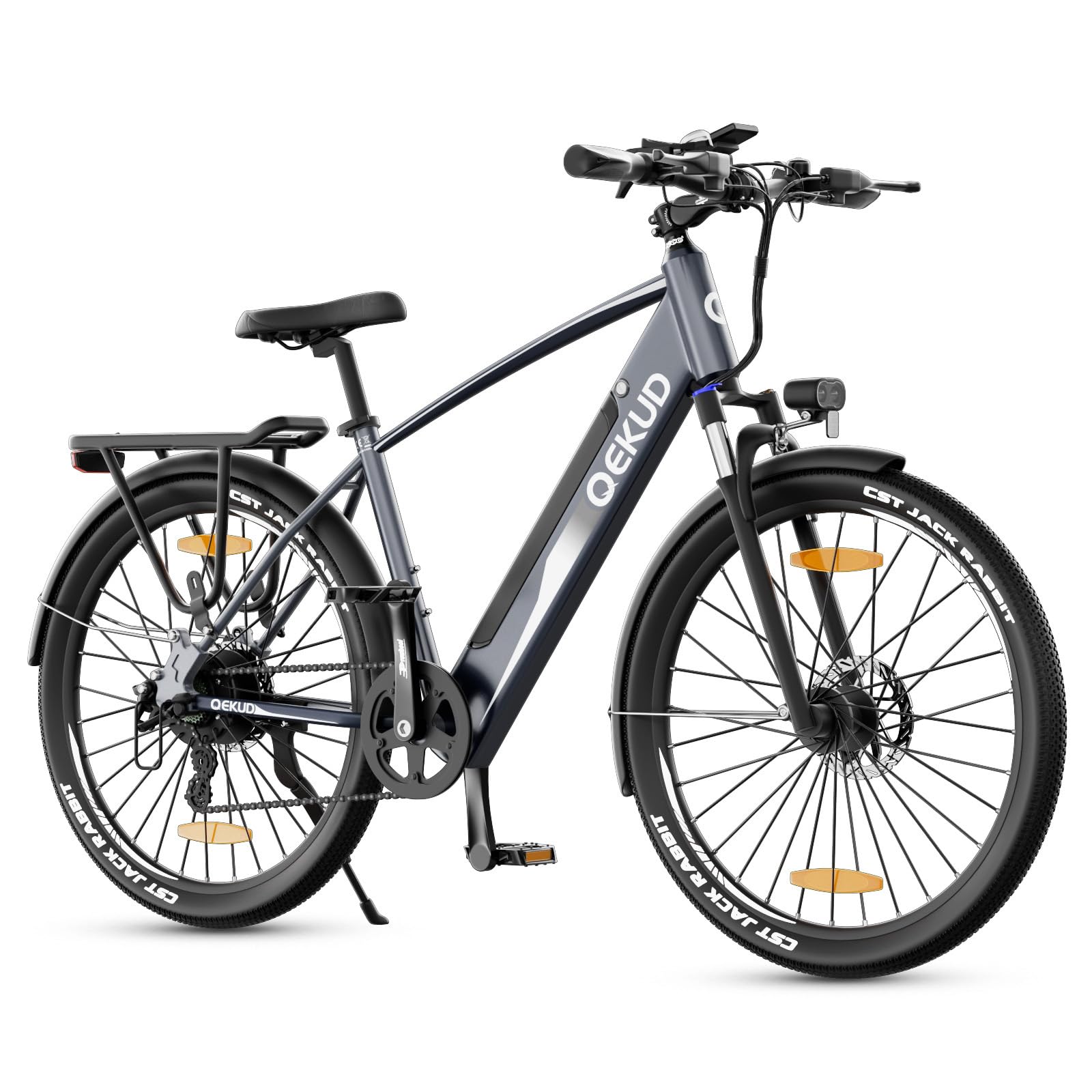 27M204 E-Bike 27.5“ Cityräder Elektrofahrrad, 36V/12Ah Akku ebike,250W Motor, Reichweite 100km bis 25 km/h,Elektrofahrrad mit APP