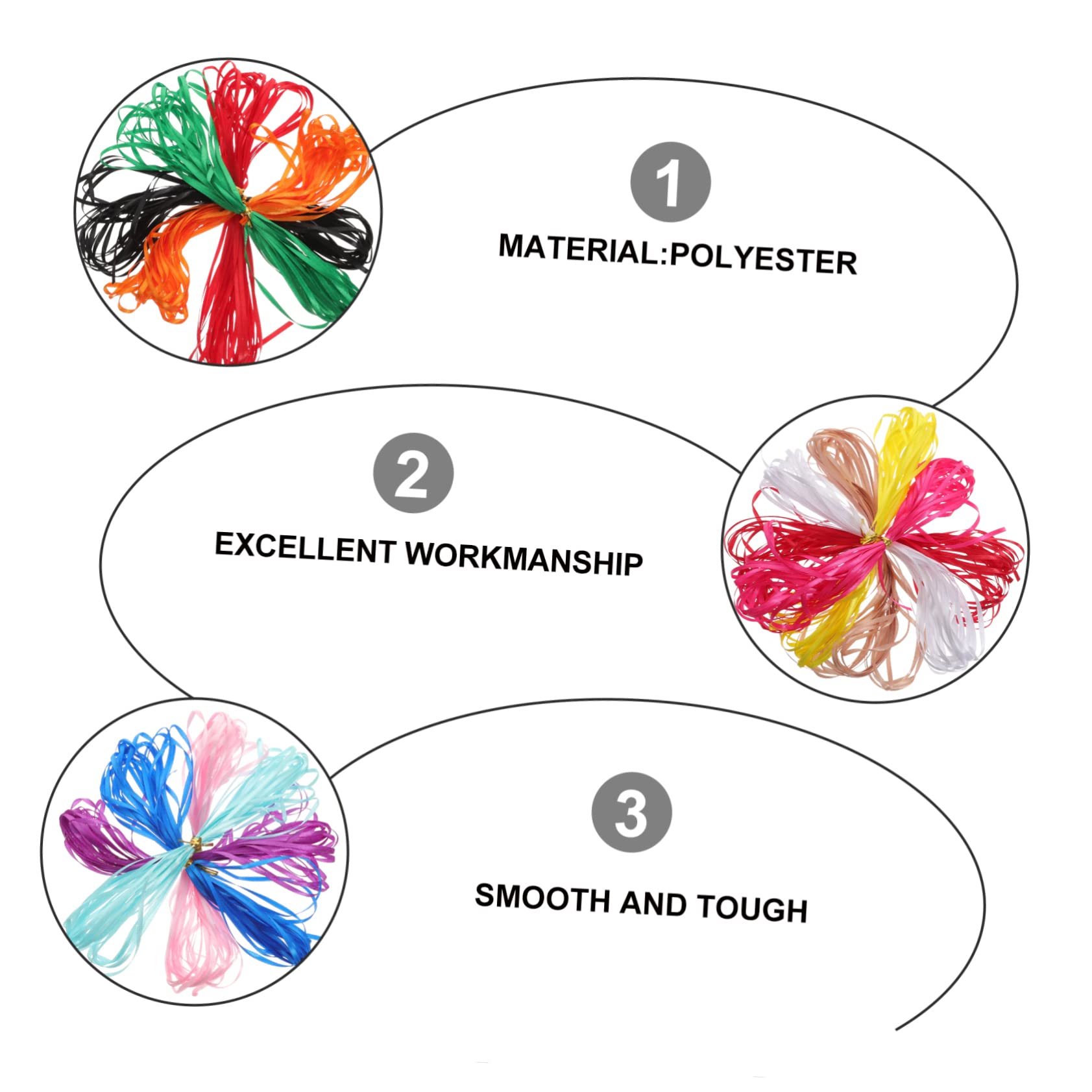 Operitacx 65rollos Cintas De Coloridas Para Manualidades Decoración De y Fiestas Para Bodas Material De Resistente y Ligero