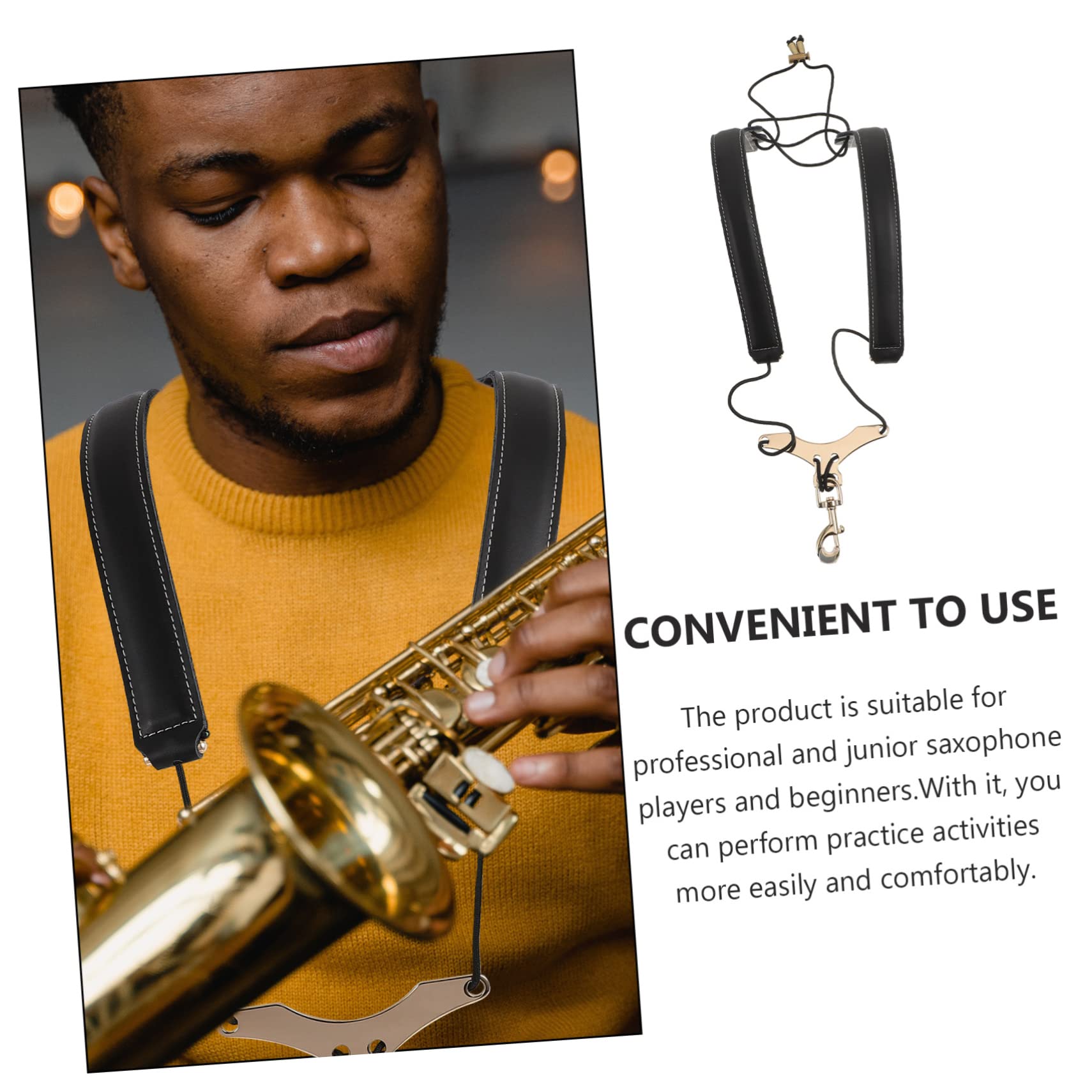 BESPORTBLE Sangle Épaule Pour Saxophone Harnais Pour Saxophone Accessoire De Rechange