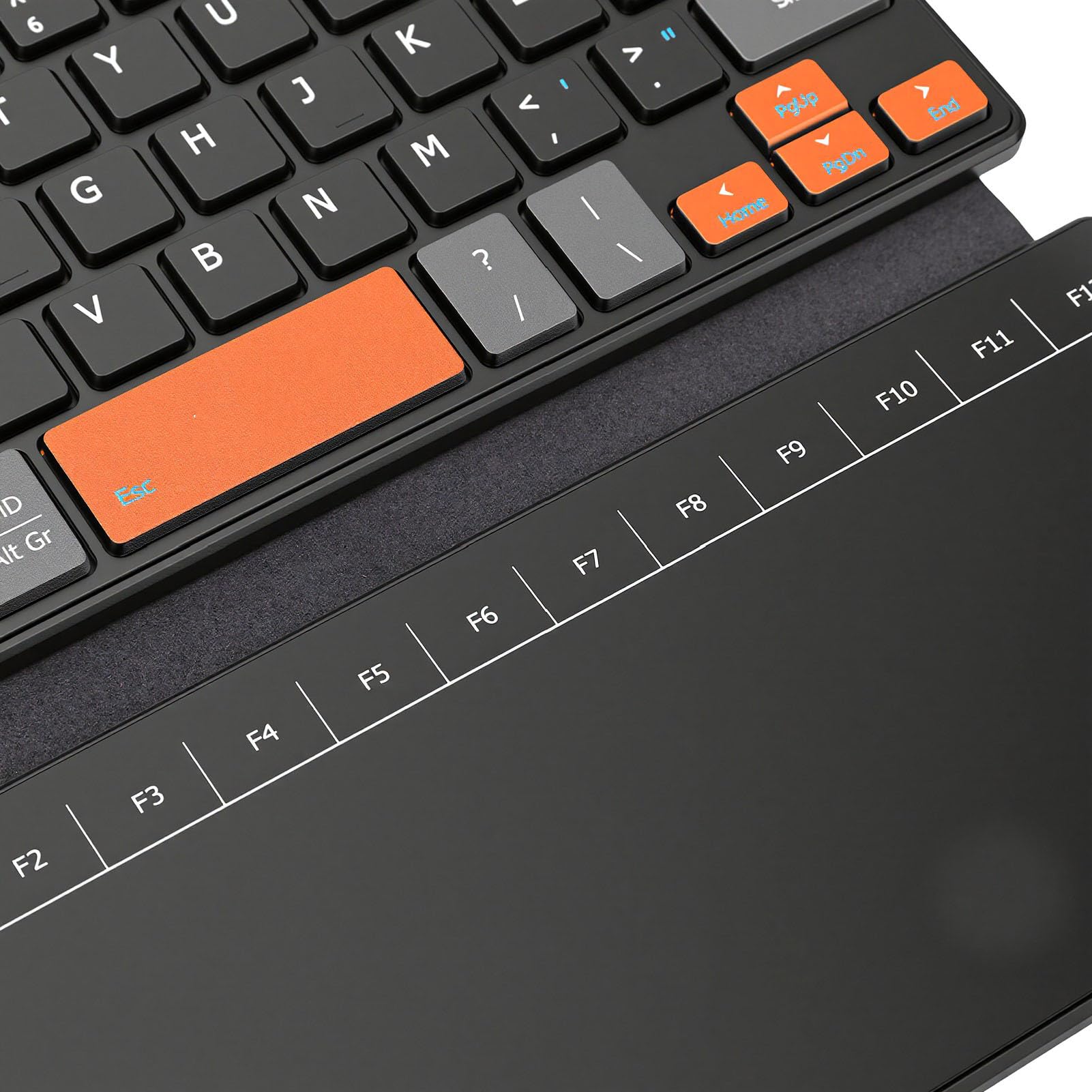 Annadue Tragbare Bluetooth-Tastatur, Tastatur mit Touchpad, 80 Stunden