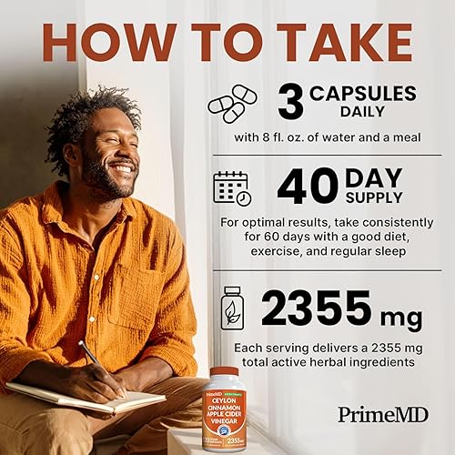 Miniatura 6 de Polvo de canela de Ceilán 5 en 1 extra fuerte, cápsulas orgánicas de canela de Ceilán con cúrcuma, vinagre de sidra de manzana, ginseng coreano y