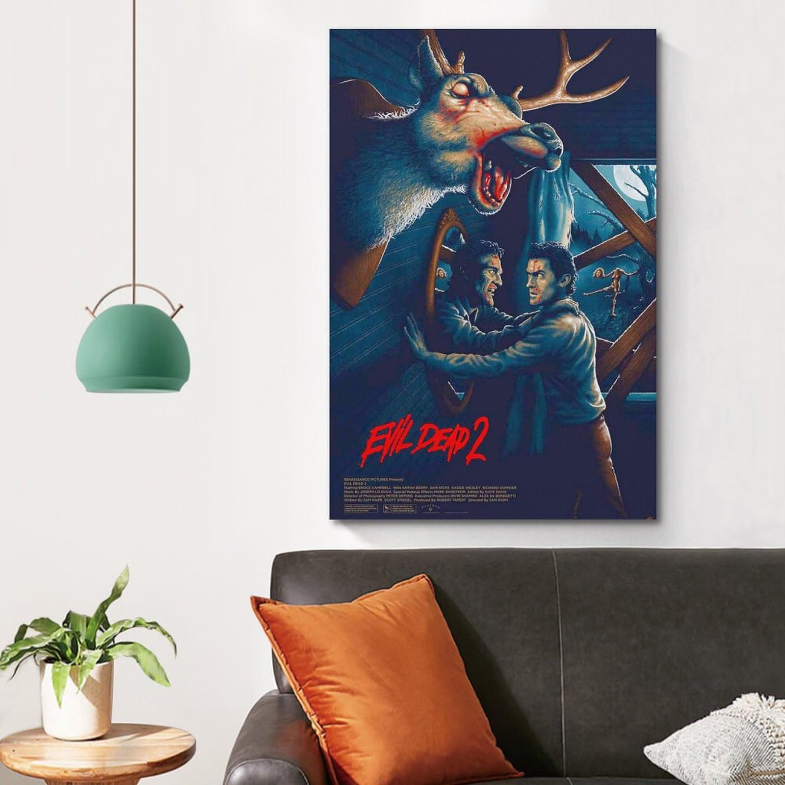 Poster Evil Dead - Décoration Murale Sans Cadre - 30 X 45 Cm - Style Rétro - Pour Salon, Chambre, Bureau - 4