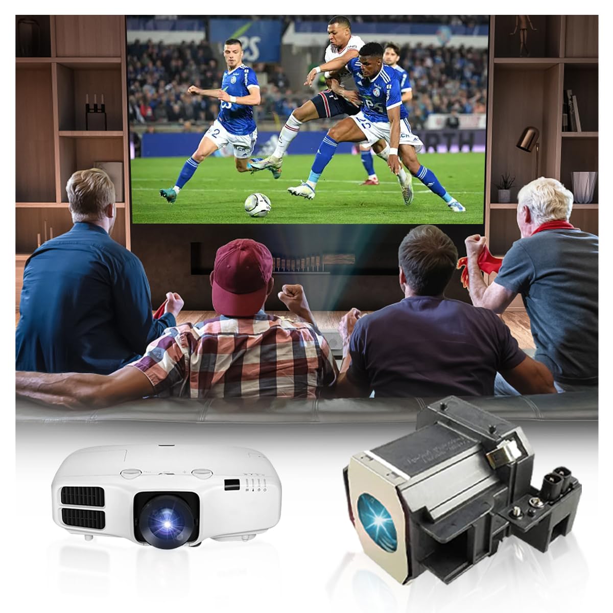 Lampada Proiettore Per Epson ELPLP35/V13H010L35 CINEMA 550 EMP-TW520 EMP-TW600 EMP-TW620 EMP-TW680 PowerLite PC 800 Videoproiettore