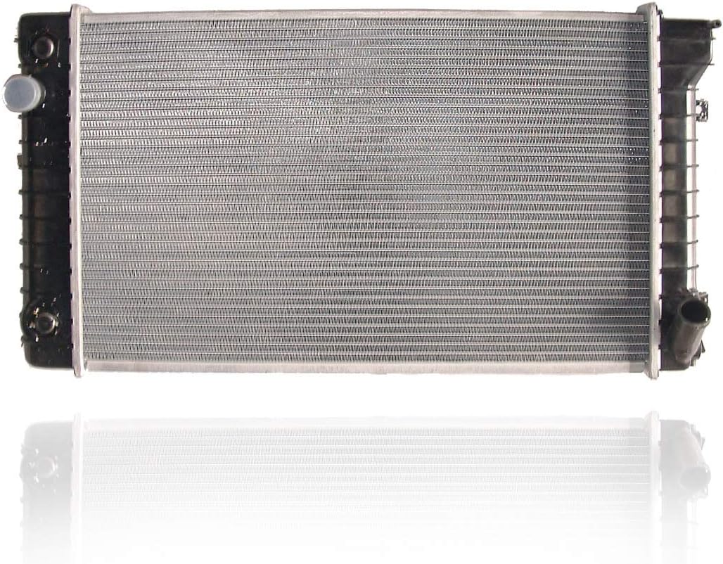 Radiator - Pacific Best Inc. Compatible/Replacement for 89-94 Chevrolet Cavalier Pontiac Sunbird 6Cy 2.8/3.1L - Plastic Tank Aluminum Core - 52451180