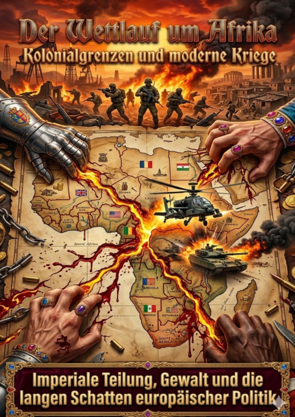 Der Wettlauf um Afrika: Kolonialgrenzen und moderne Kriege: Imperiale Teilung, Gewalt und die langen Schatten europäischer Politik
