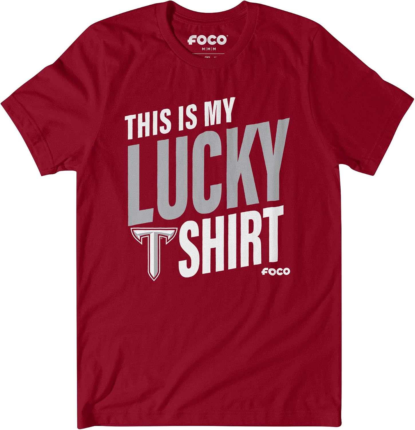 FOCO Mens NCAA College This is My Lucky Short Sleeve T-Shirt