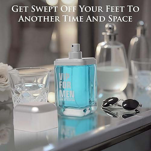 Miniatura 8 de VIP for Men Eau De Parfum - Fragancia floral limpia y amaderada - Notas altas de lavanda, pomelo, bergamota y petitgrain - Fragancia base de