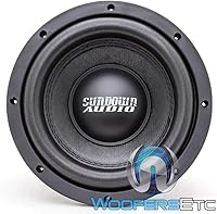 Vista 2 de Sundown Audio E-8 V.6 D4 8" 300W Dual 4-Ohm Serie EV.6 Subwoofer