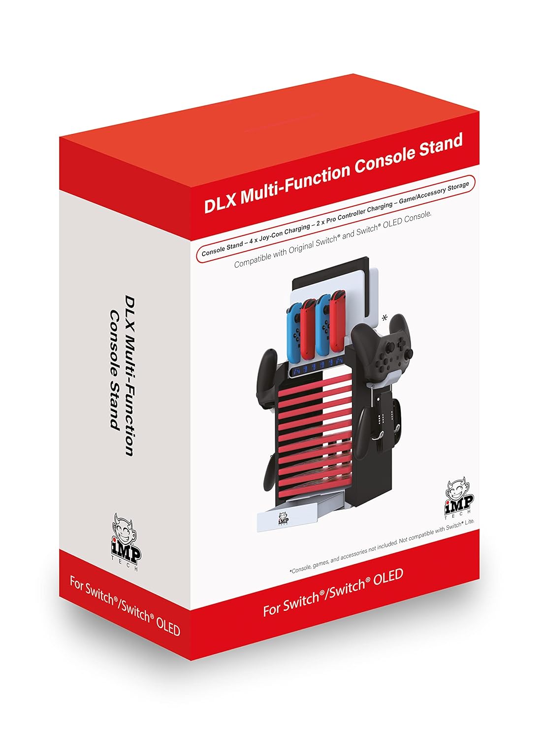 iMP Tech DLX Multi-Function Console Charging Media Stand (Nintendo Switch)