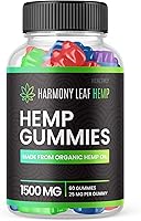 Vista 1 de Harmony Leaf Gummies - Gomitas de cáñamo Harmony Leaf fórmula de fuerza avanzada, gomitas de cáñamo Harmony Leaf con cáñamo premium, 25 mg por