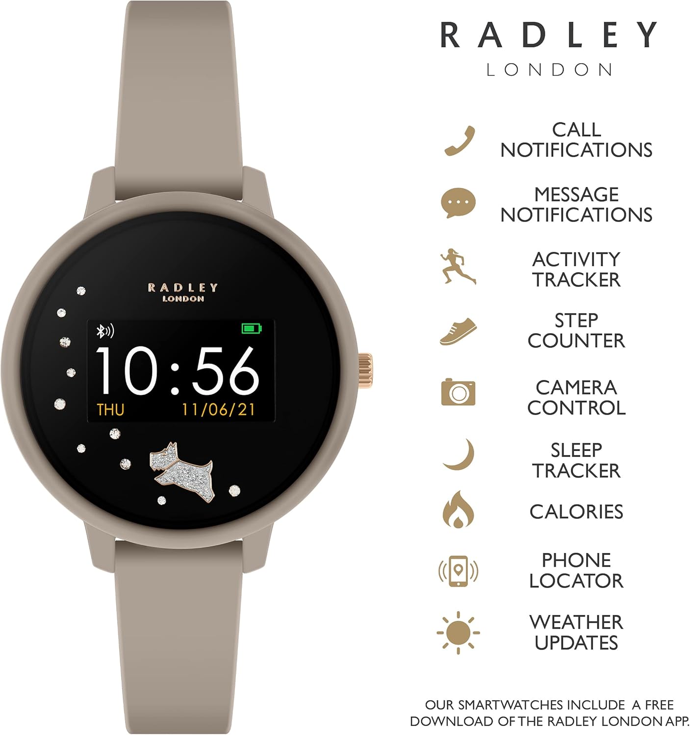 RADLEY Smart Watch RYS032032 Amazon.co.uk Fashion