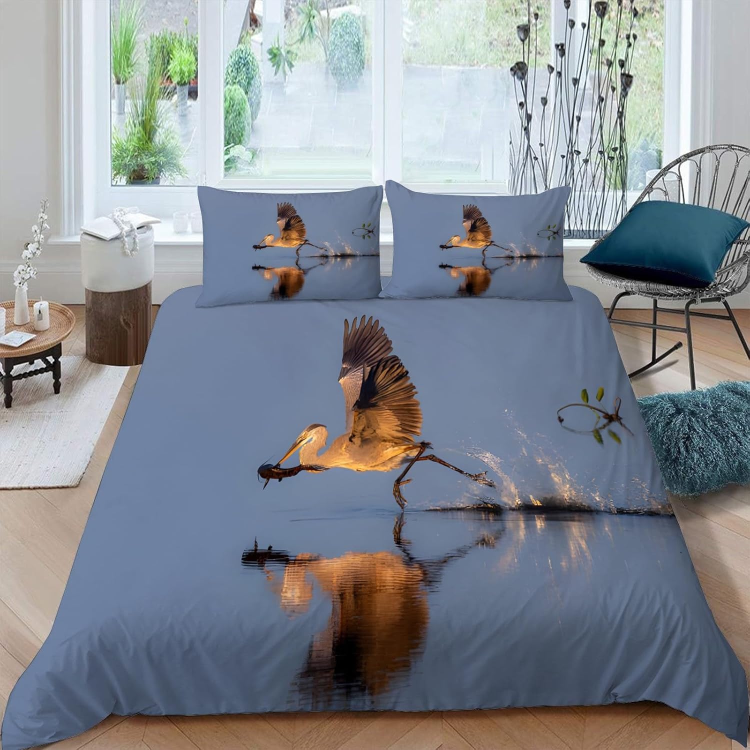 Housse de couette 200x220 fermeture éclair pour lit 2 personnes en microfibre