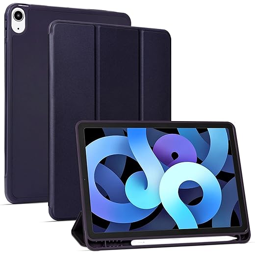 Arae iPad Air 4th Generation 10.9 Case, Blue, Unisex