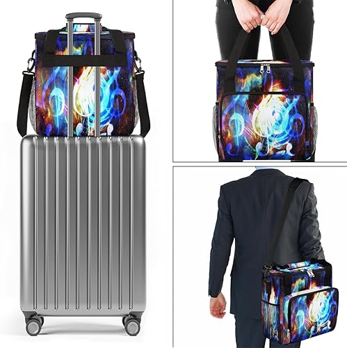 Miniatura 7 de Bolsa de transporte para cafetera musical Galaxy para Keurig K-Mini o K-Mini Plus K-Mini Plus K-Cup Pods Storage Portable Coffee Maker Bolsa de viaje