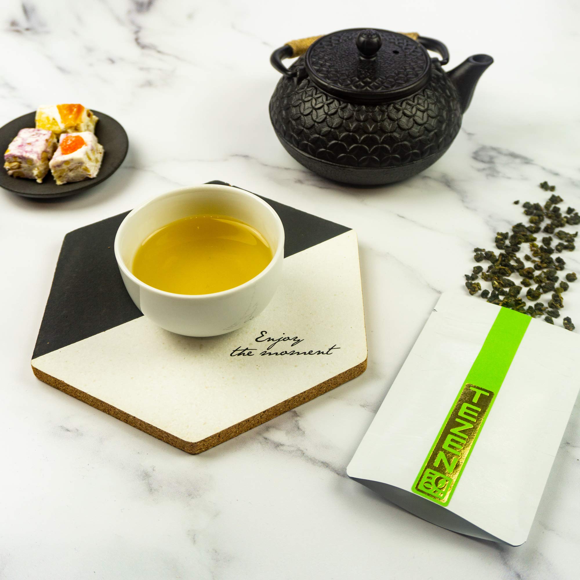 Milch Oolong Tee aus Alishan, Taiwan | Hochwertiger Jin Xuan Milky Oolong 100% natürlich, keine Aromen (100g)