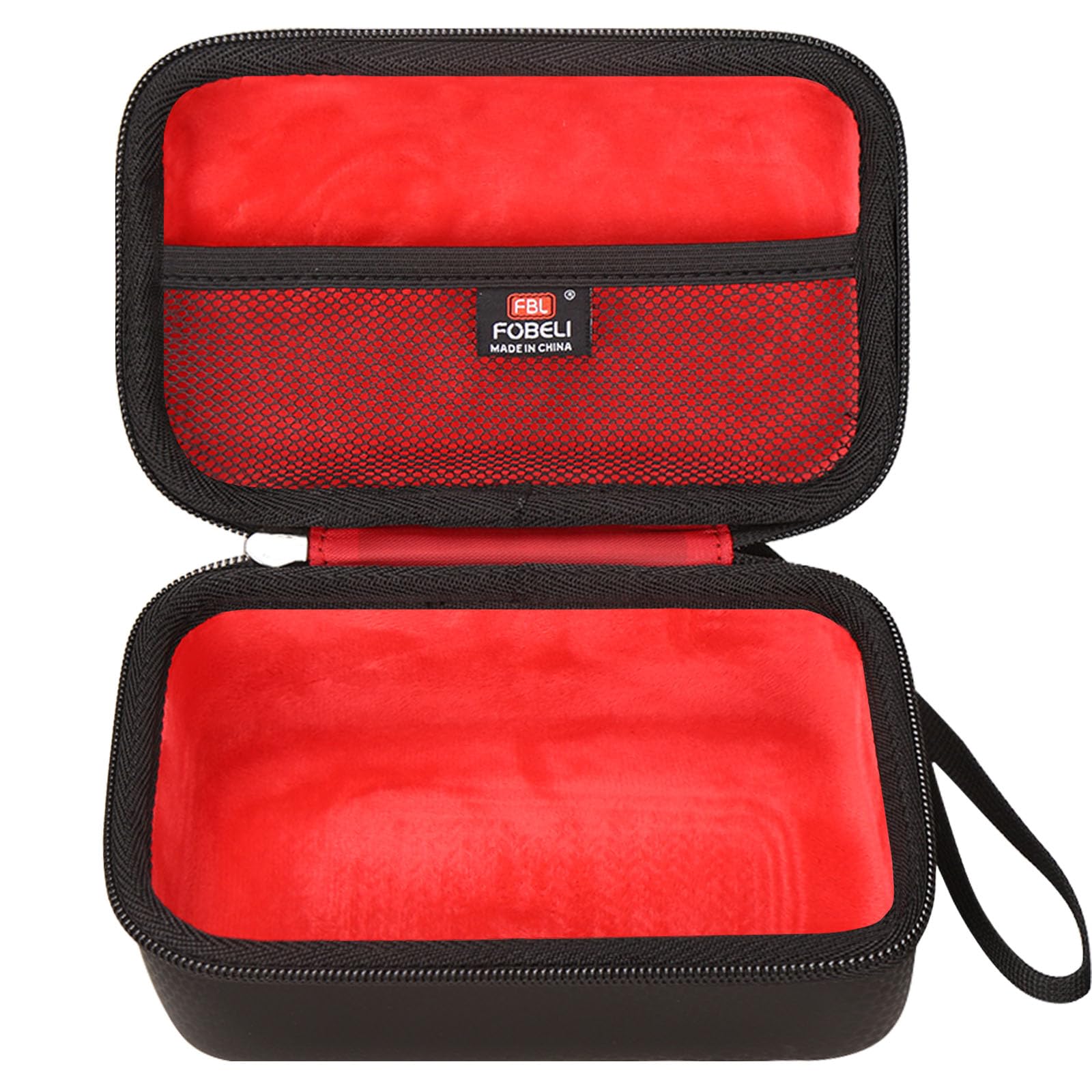 FBLFOBELI Étui de Transport Rigide Compatible avec l'ampli de Guitare Intelligent Positive Grid Spark GO 5 W Ultra Portable (étui Uniquement), Rouge, Voyage