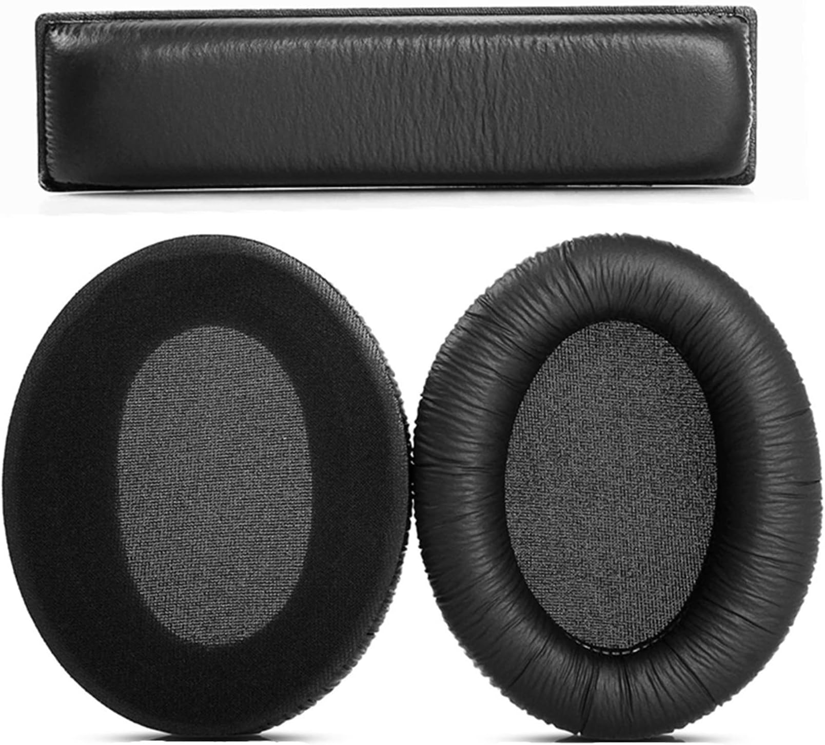 Cuscinetti Auricolari E Archetto In PU Per Cuffie Sennheiser HD201 HD201S HD180