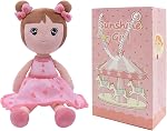 Conzy Baby Dolls Blue Plush Stuffed Doll Toy for Girls | 44CM (17.3 Inches), Soft Ragdoll, For Infant Toddler, Standing, With Gift Bag