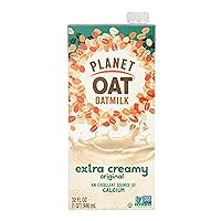 Vista 6 de Planet Oat Leche de avena, extra cremosa, 32 onzas líquidas (paquete de 6)