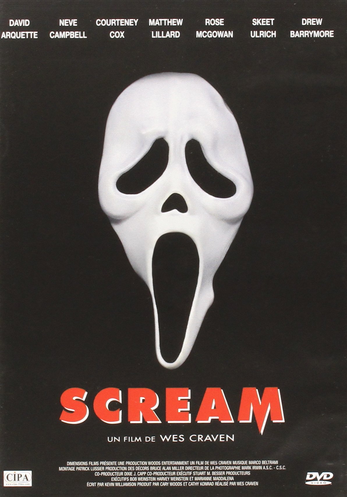 COFFRET SCREAM 1-4 2012 DVD VTE